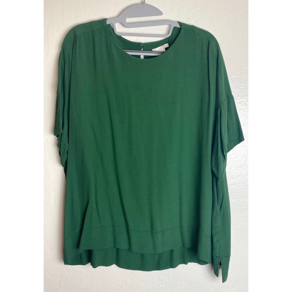 H&M Green Short Sleeve Top